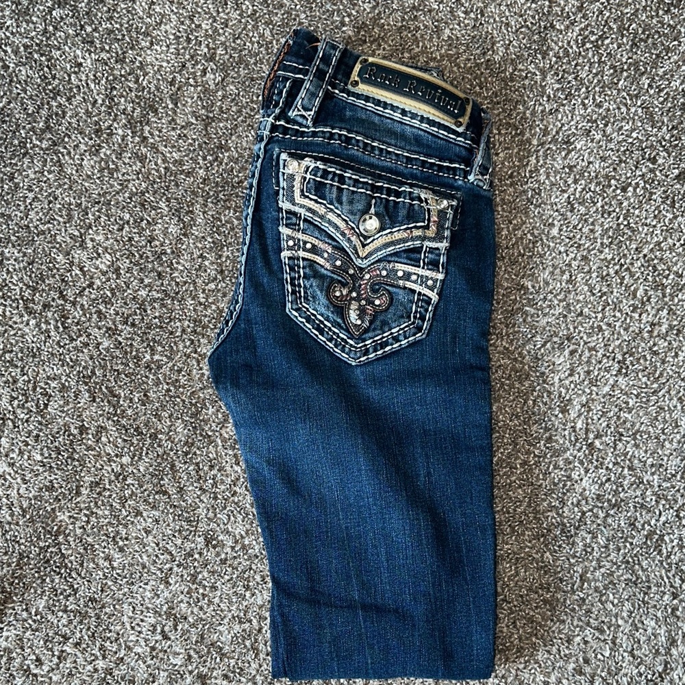Rock Revival Women's Dark Blue Skinny Jeans